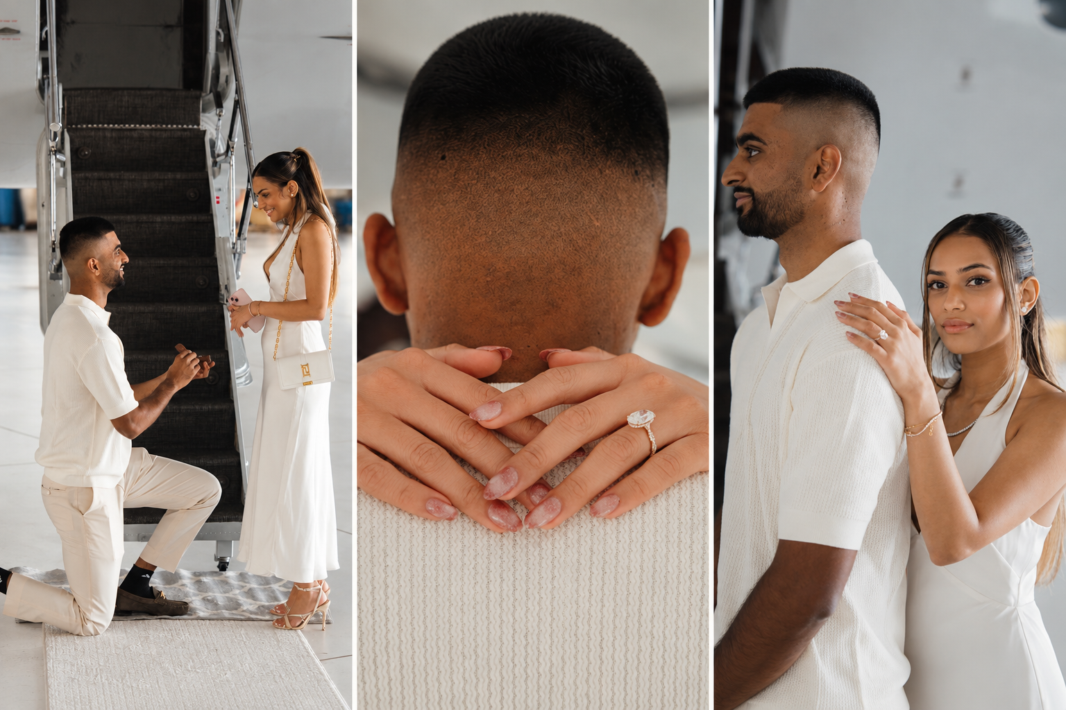 Ritika and Shubh's proposal and engagement moments